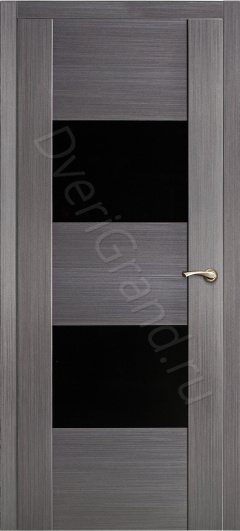 Фото Оникс Парма со стеклом серый дуб, Межкомнатные двери